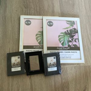 Photo Frame Bundle ( 8x10 & 2.5x3.5 )